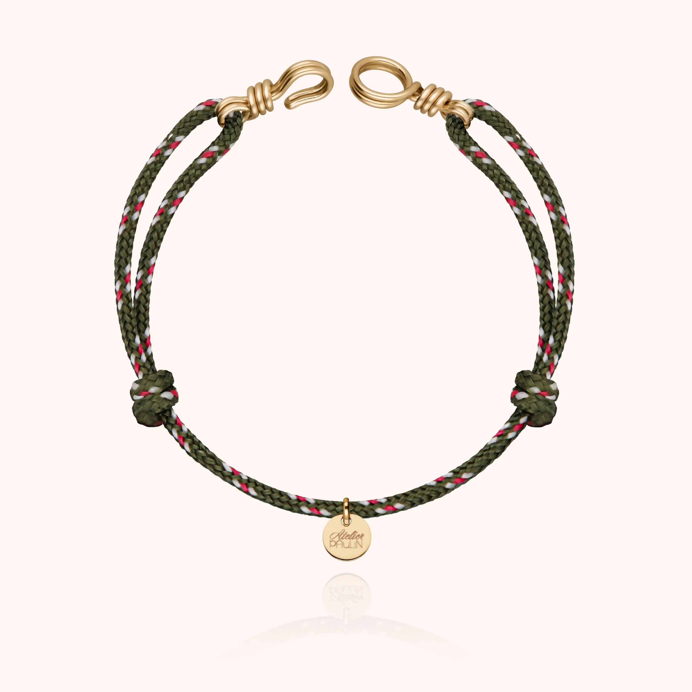 Attache Moi Knot Cord Bracelet - 14k yellow gold-filled
