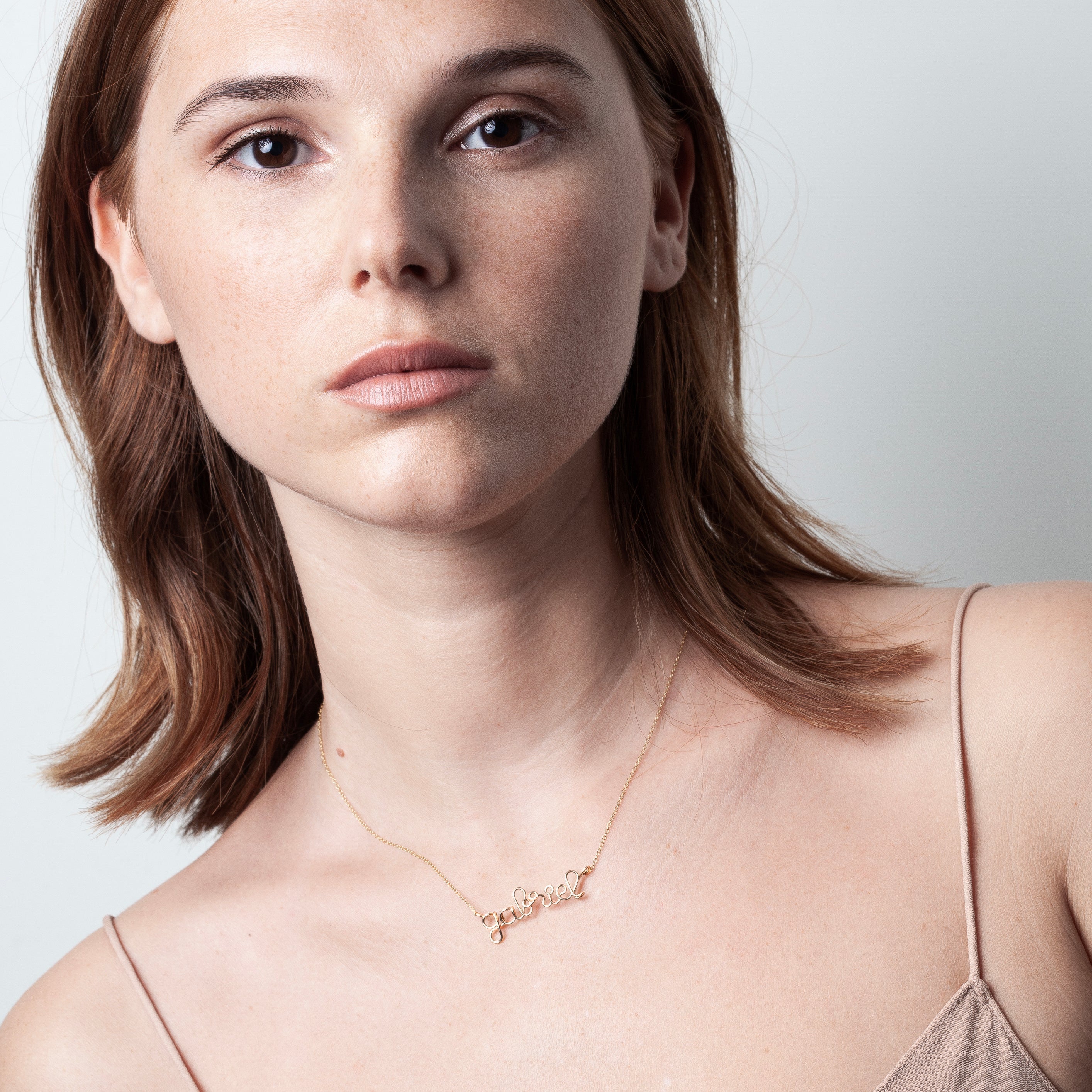 Richelieu Personalised Necklace - 14k yellow gold-filled