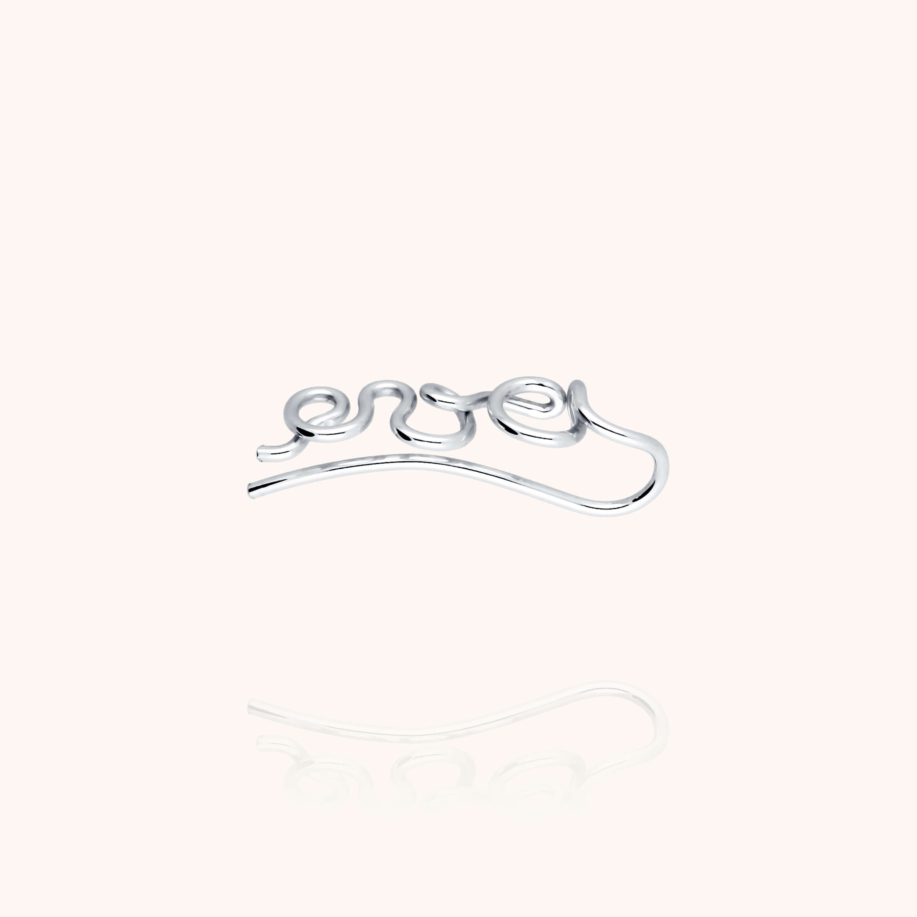 Original Personalised Ear Cuff - Silver