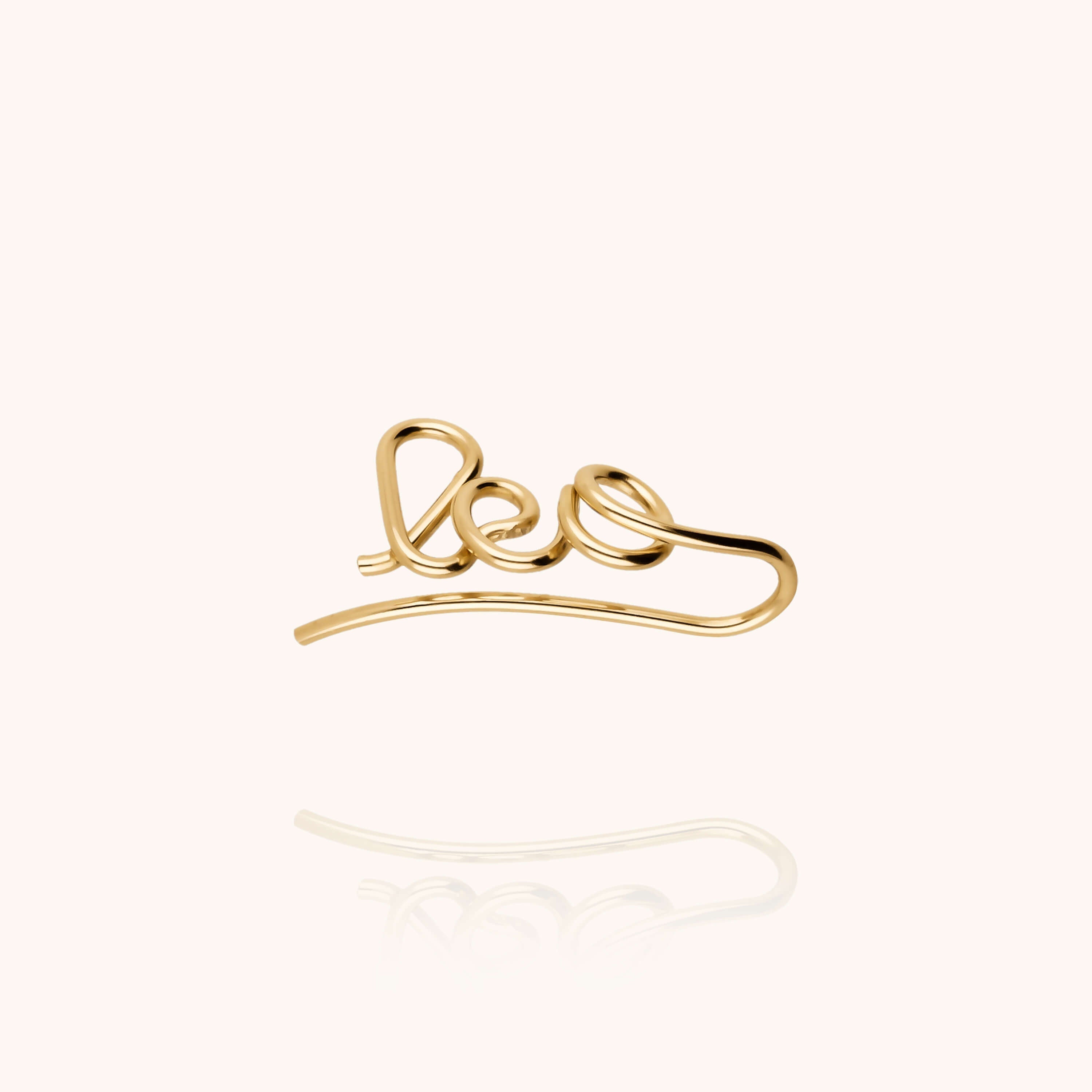 Original Personalised Ear Cuff - 14K yellow gold-filled