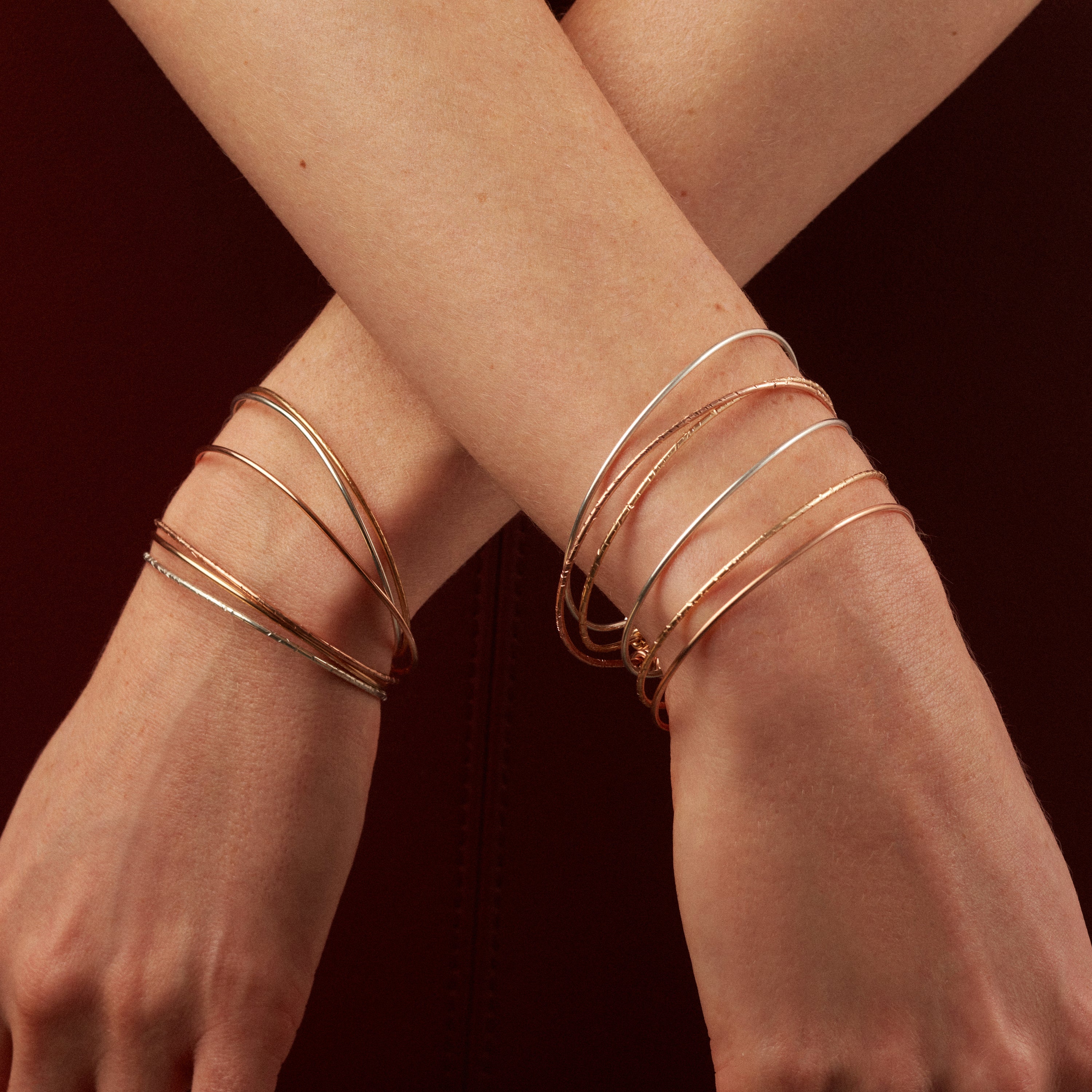 O Pure Bracelet - 14k rose gold-filled