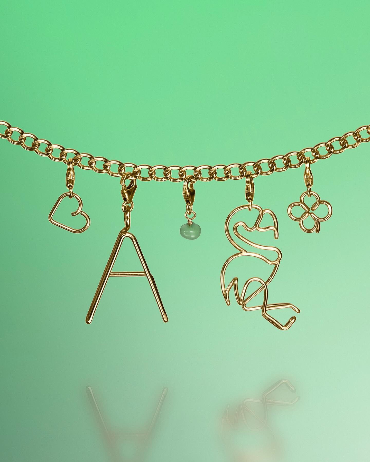 Small Locket Lucky Charm - Number 7