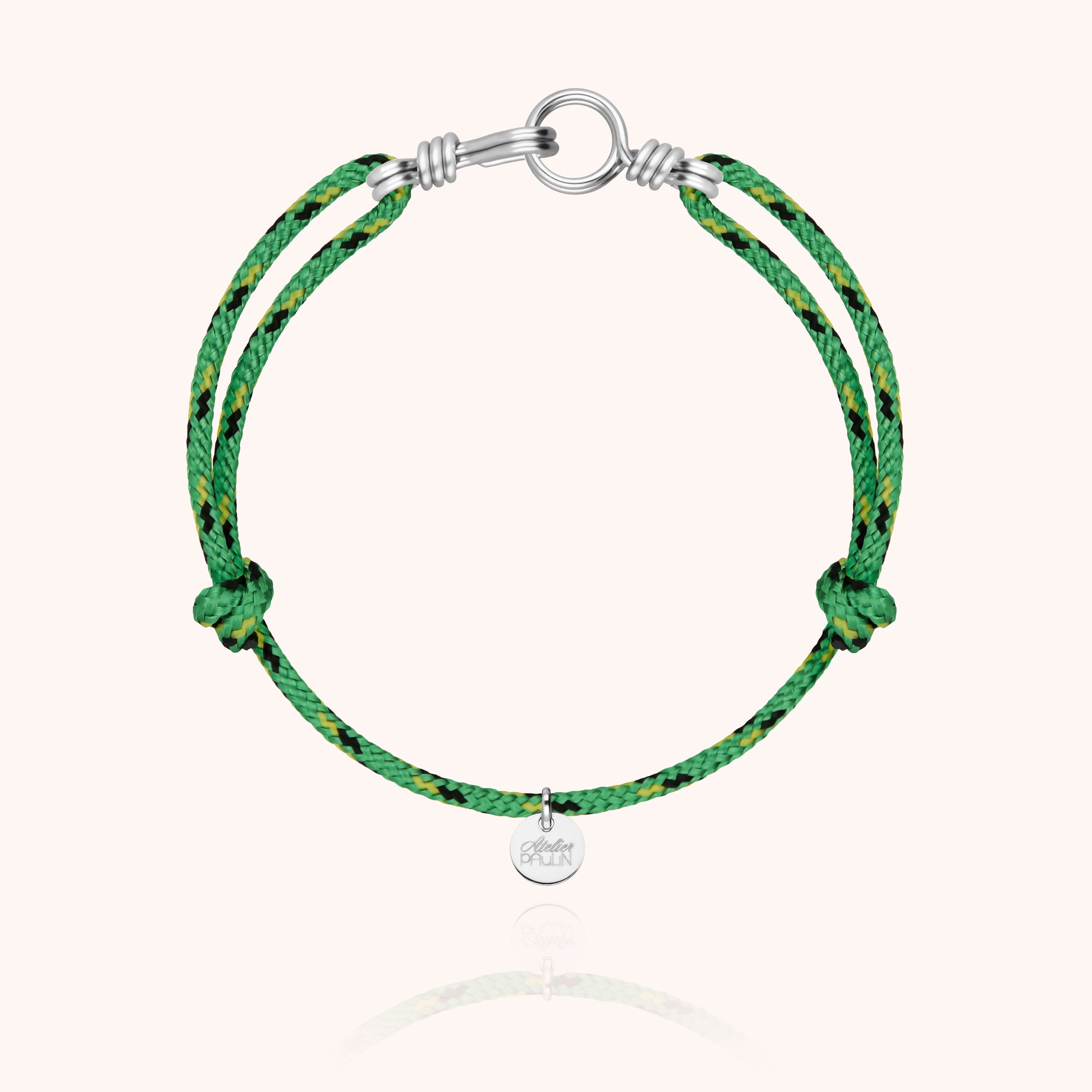 Bracelet Cordon Knot Attache moi en silver 925 — bijou fait main Atelier Paulin