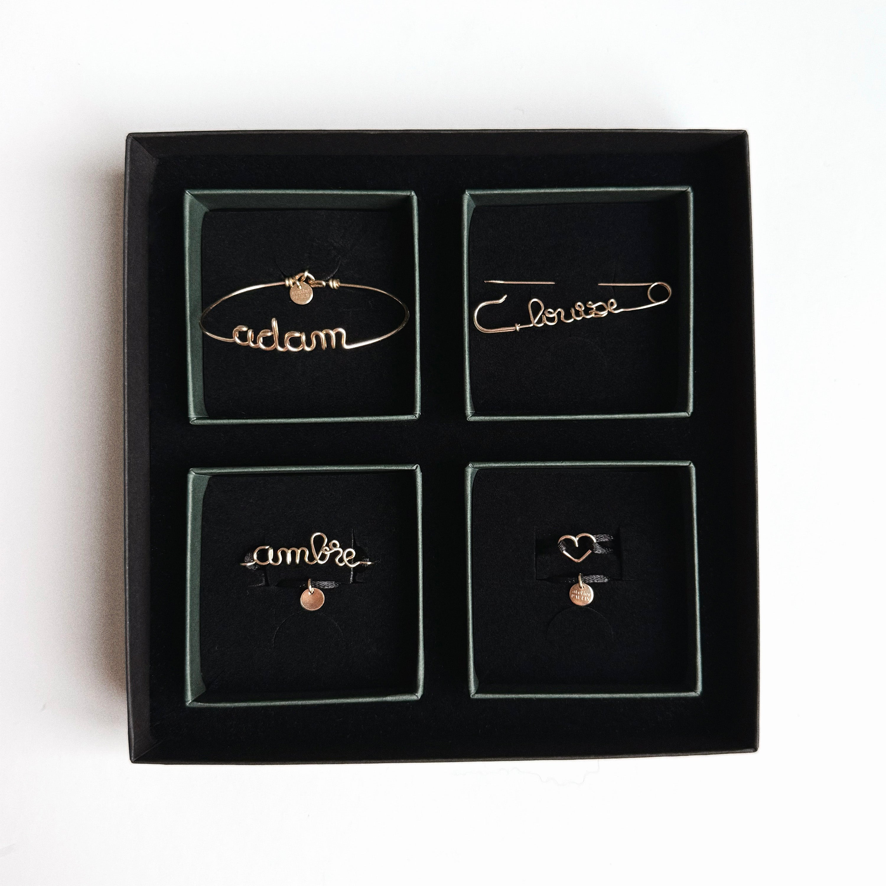 Coffret L'Original en 14K yellow gold-filled — bijou fait main Atelier Paulin