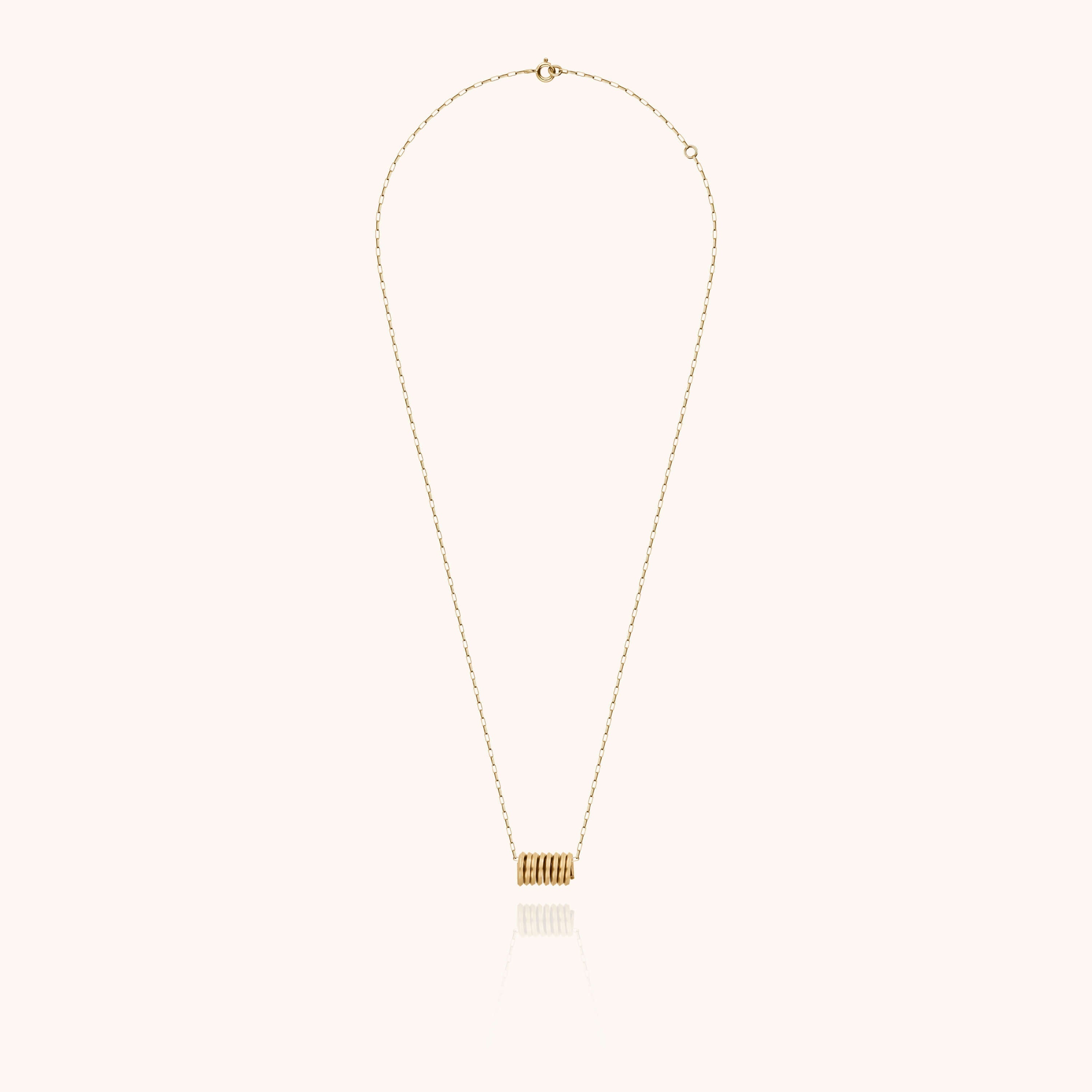Collier Judd — finition artisanale du bijou, 14K yellow gold-filled