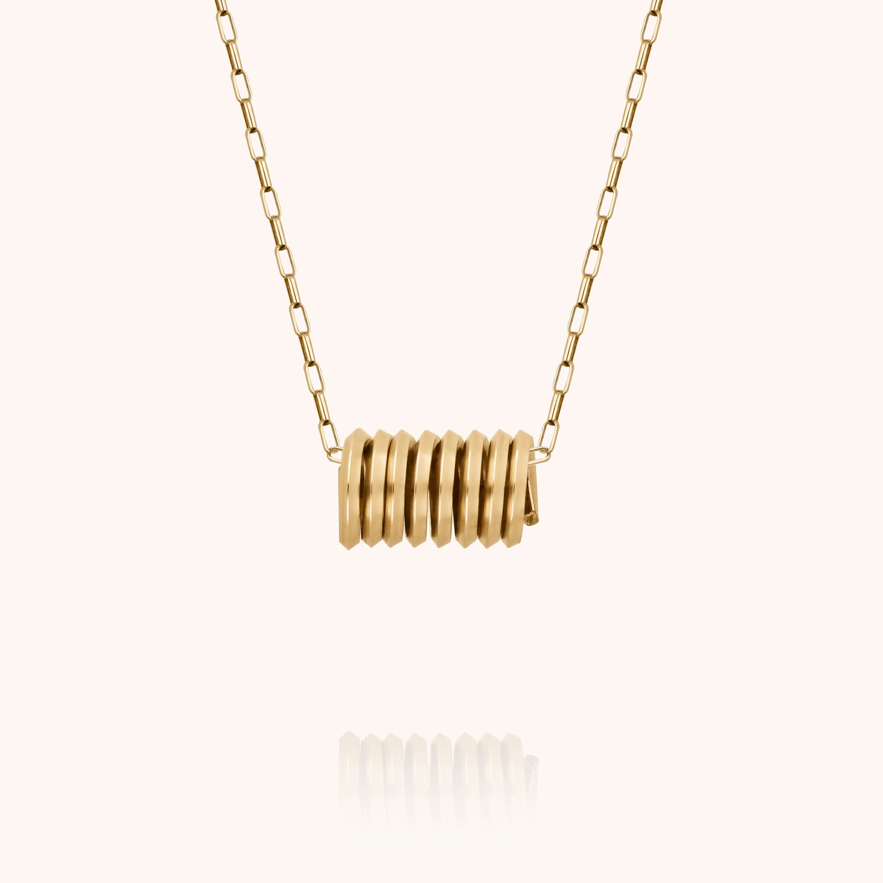 Collier Judd en 14K yellow gold-filled — façonné à la main à Paris